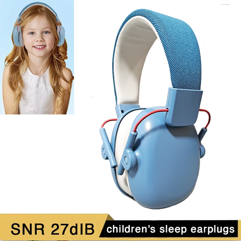 Baby ear protection anti-noise children's ear cups, SNR 27DB hearing protection, children's learning ear plugs