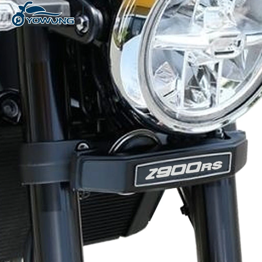 Front Shock Horn For KAWASAKI Z900R Z 900 RS 900RS CAFE Cowl 2018-2023 2022 Motorcycle Fork Tubes Cover Emblem Ugly Trim Cover
