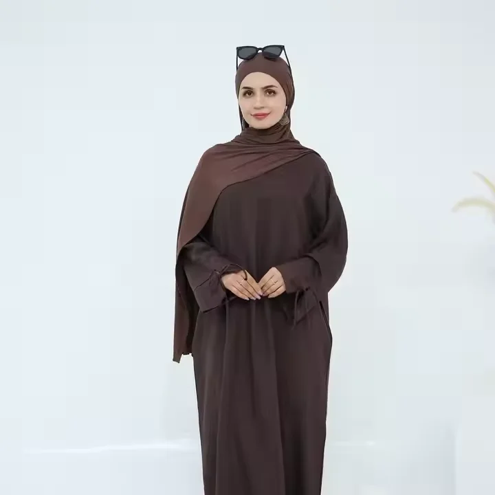 Eid Modest Abayas for Women Muslim Dress Turkey Kaftan Dubai Abayas Islam Clothing Caftan Marocain Femme Robe Kebaya Jalabiya