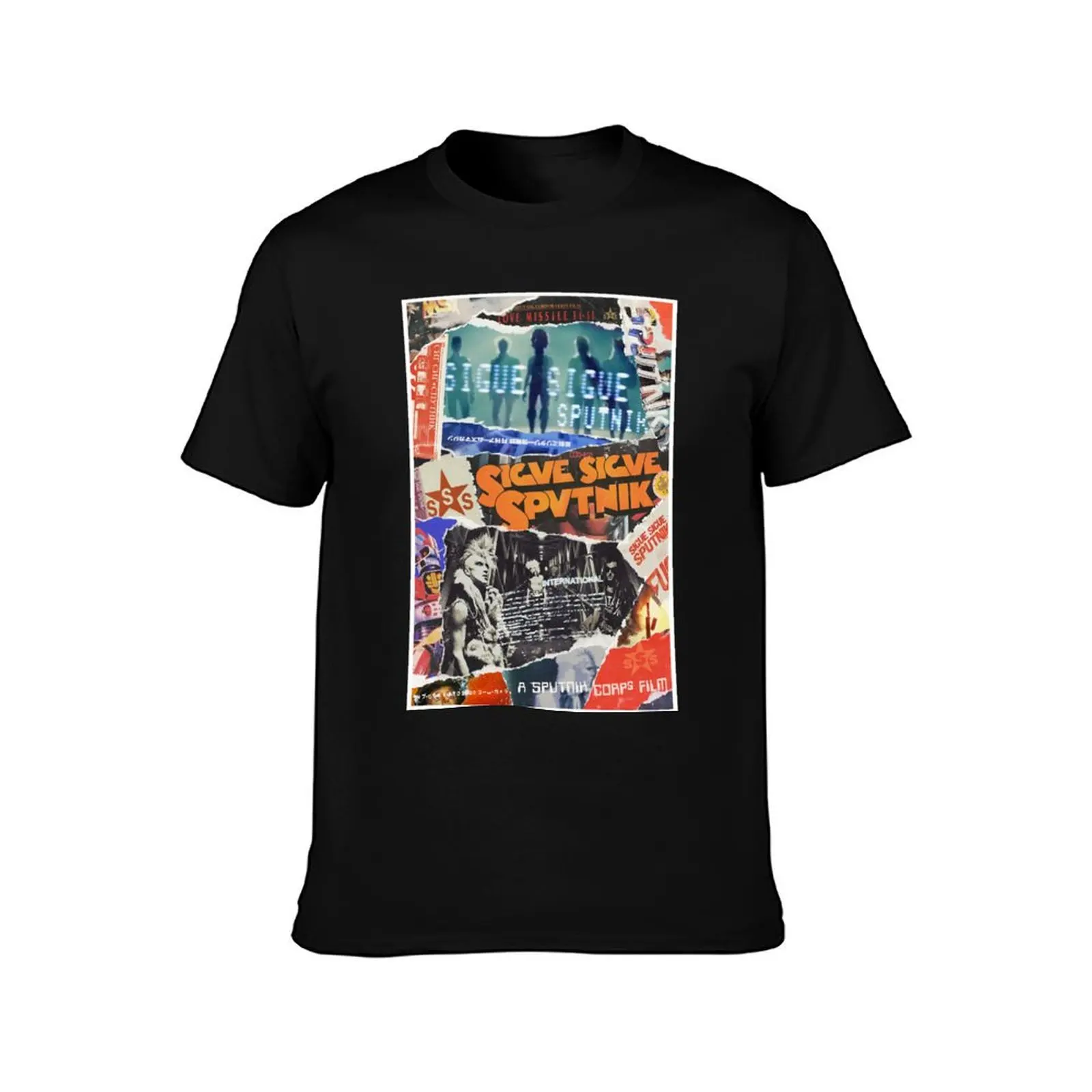 Sigue Sigue Sputnik Poster T-Shirt Cool Dry Performance T-Shirt