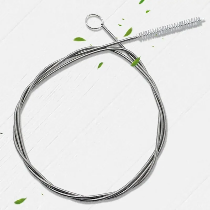 Car Styling Sunroof Door Windshield Cleaning Brush Drain Hole Is Blocked Auto Sunroof Drain Pipe Clean Brush Cleaning Tools image 4