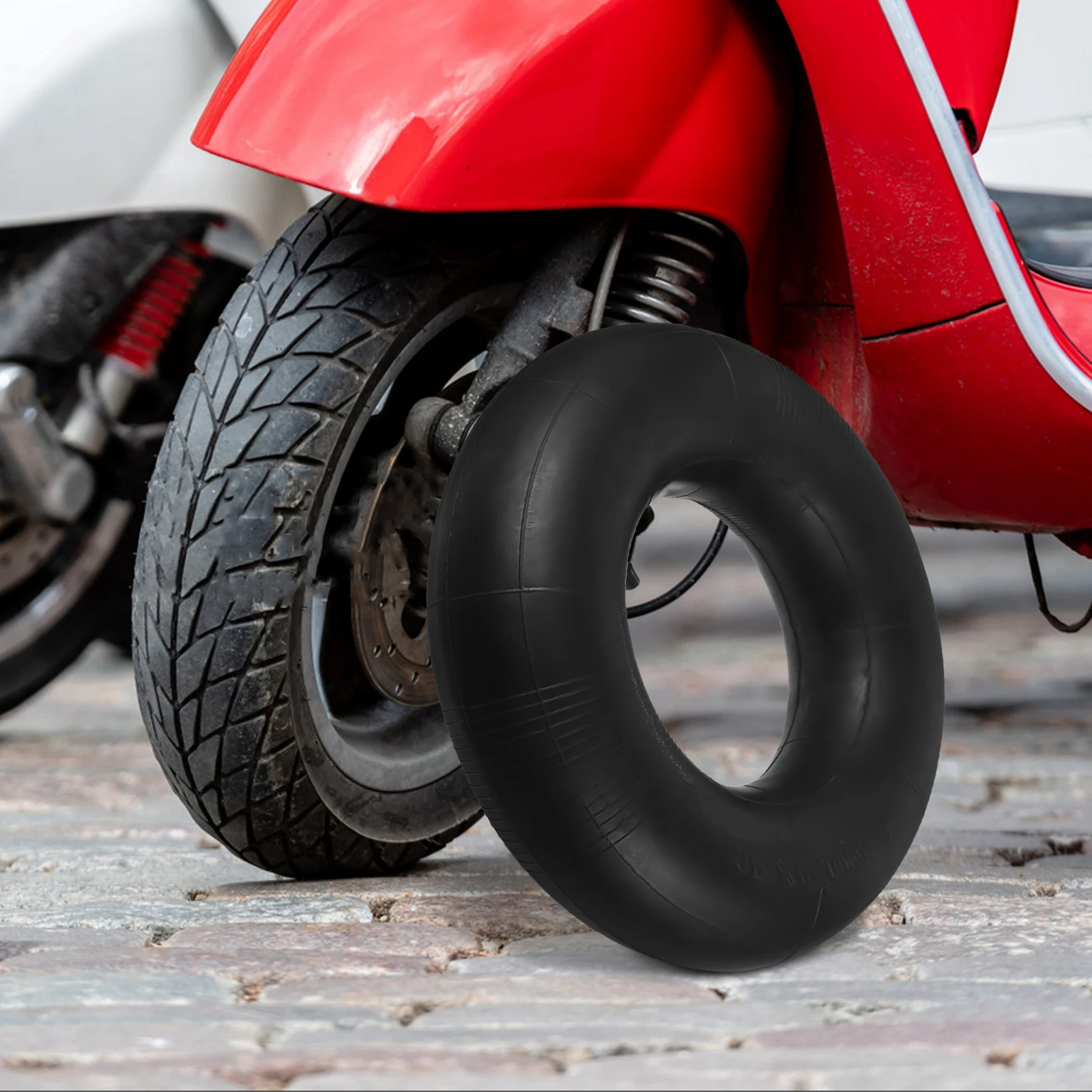 

2Pcs Electric Scooter Tire Tube 15x6.00-6 Rubber Inner Tube Replacement Durable Shockproof Outdoor Tubes Tire Tubes