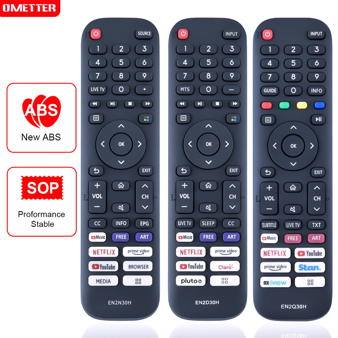 EN2N30H EN2Q30H EN2D30H EN2F30H Remote Control for Hisense TV ARRQW 43A7100F RO-50LHS 65H6G 50 55A7300F 55A7500F 65Q7 65SX 70S5