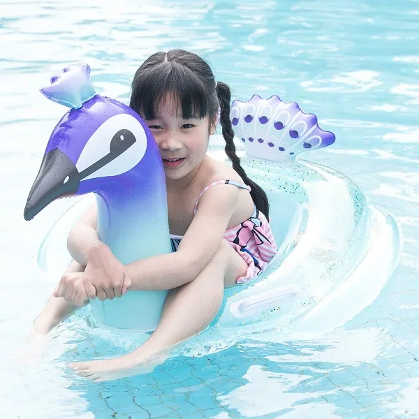 Inflatable Pool Accessories Circle Baby Flamingo Float Swimming Ring Unicorn Pool Float Child Seat Air Mattresse Water Toys