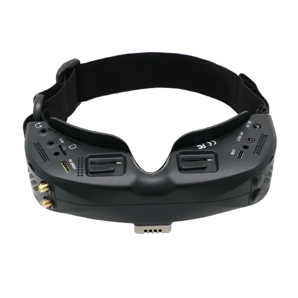 Skyzone sky04x pro oled 48ch 5,8g steady view empfänger x dvr fpv brille head tracker lüfter