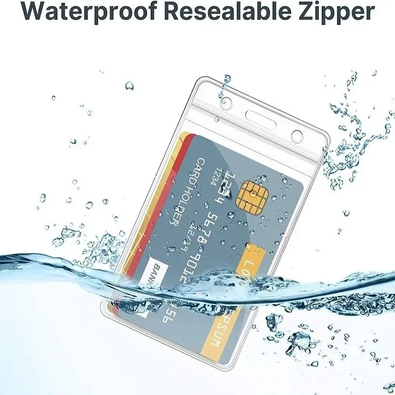 20Pcs/Pack PVC ID Credit Card Holder Plastic Card Protector Case To Protect Credit Cards Bank Card Holder Cover