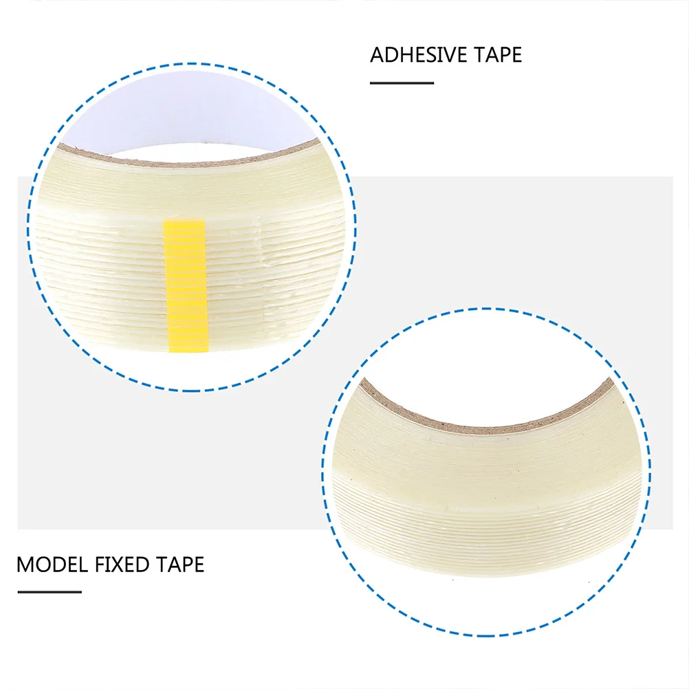 

2 Rolls Reinforced Fiberglass Tape Heavy Duty Packaging Adhesive For Sealing Repairing Boxes Strapping Mounting Construction Use