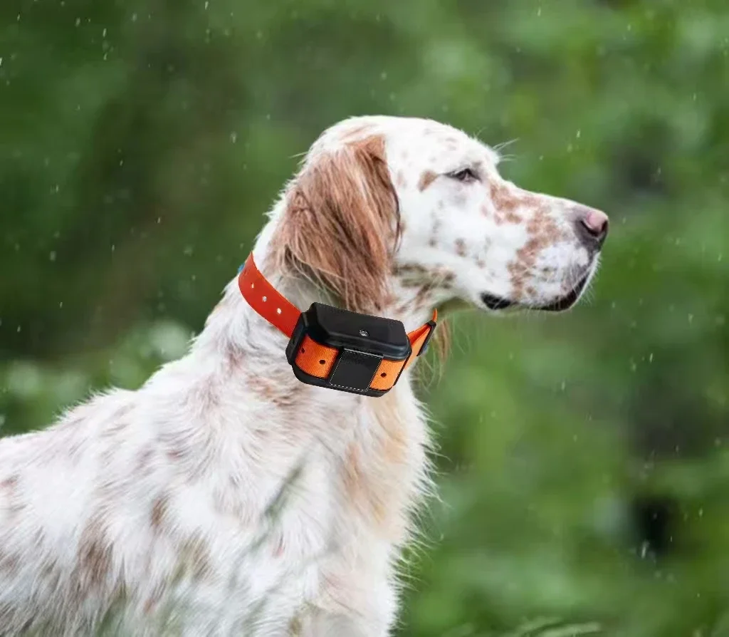Factory Smart Dog GPS Tracker Collar Waterproof IPX7 Real-Time Tracking Bluetooth Android ROHS Certified Plastic Pet Locator