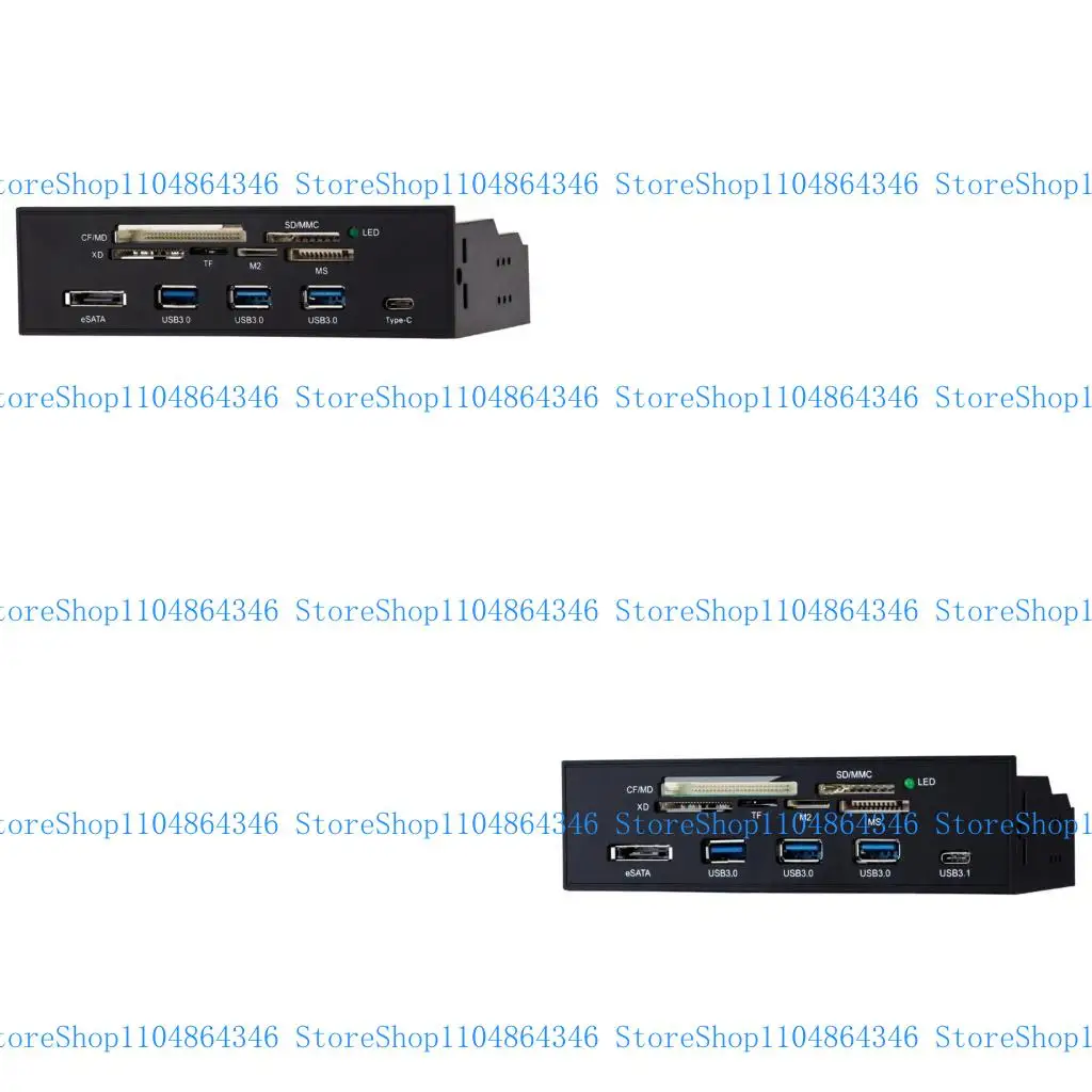 

5asd USB3.0 Card Reader Front Panel for Quick Access to Small Memory Card Multiple