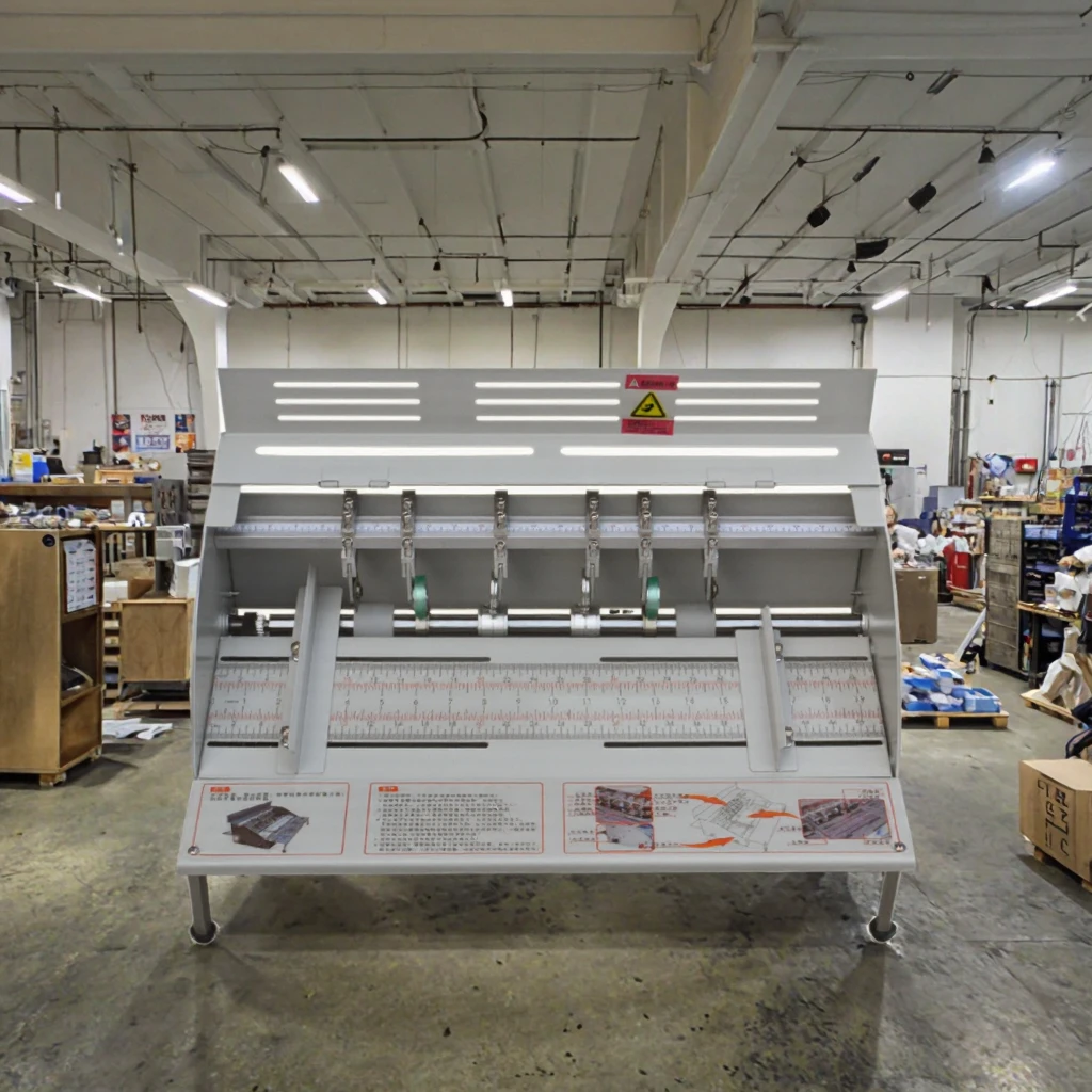 Electric Paper Creaser and Perforated Cutting Machine New Condition with Creasing and Perforating Features