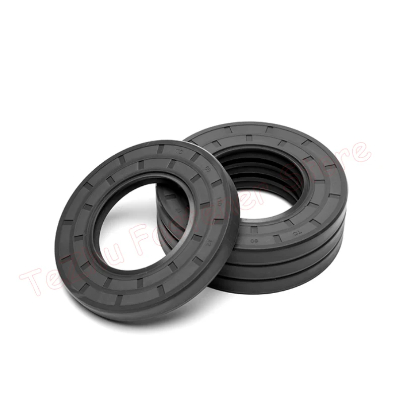 5pcs ID 34mm NBR Nitrile Rubber TC Skeleton Oil Seal Shaft Lip Seal High Temperature Gasket Acid Resistance OD 41-48mm