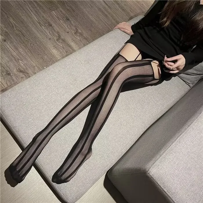 Women Tights Stockings Sexy Spider Web Fishnet Mesh Pantyhose New Anti-Snagging Lolita Calcetines Club Party Fish Net Stockings