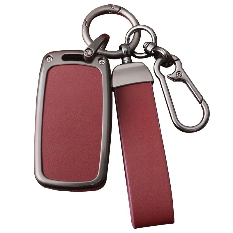 Premium Zinc Alloy Key Cover Case for Volkswagen Sagitar/Lavida/Bora/Tiguan L/Tayron/POLO/Passat - Protective Key Fob Shell