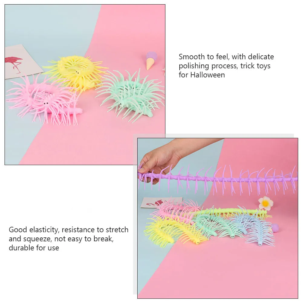 

Набор из 4 игрушек: детские сенсорные эластичные игрушки-антистресс для снятия напряжения и успокоения