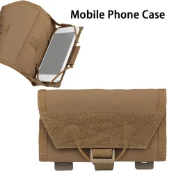 Tactical Mobile Phone Case Universal Phone Pouch Feature Pack Quick Release Design MOLLE System Pouch Holder Wear-resistant Bag