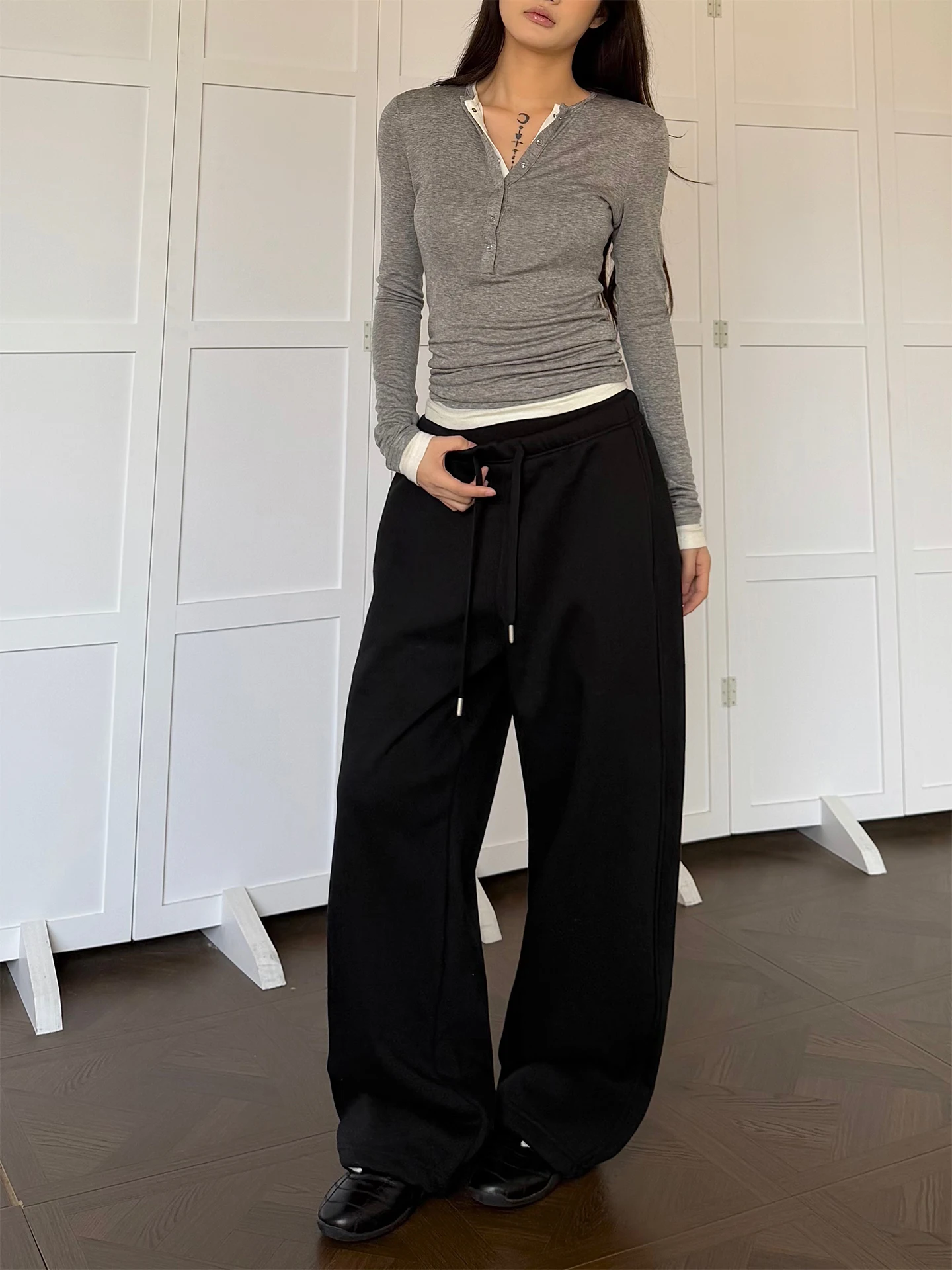 

Мужские повседневные брюки-джоггеры Don Cry Fce с подкладкой из хлопка и полиэстера, прямые брюки с завязками на талии, удобные для поездок на работу