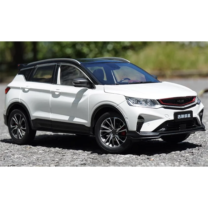 Diecast 1:18 Scale Geely Binyue Car Model Geely SUV Alloy Vehicle Model Finished Simulation Collection Gift Toys Display