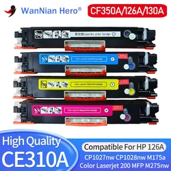 NEW Compatible toner cartridge CF350A CF351A CF352A CF353A 130A for hp Color LaserJet Pro MFP M176n M176 M177fw M177 Printer