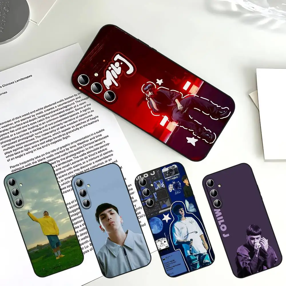 Singer M-Milo J Phone Case For Samsung Galaxy S21 S22 S23 S24ULTRA S25ULTRA FE Ultra Plus5G A52S S26 Soft Cover