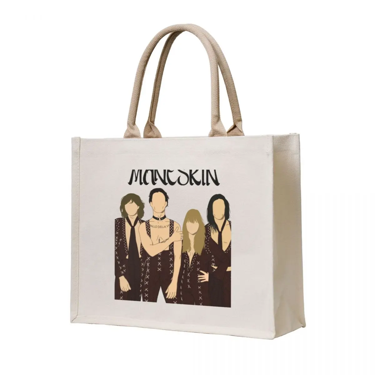 

Mneskin poster Tote Bag bag for beach reusable shopping bags custom bags