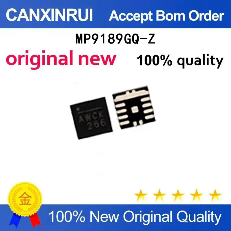 

(5-100 Pieces) MP9189GQ-Z silk screen AWC * AWCH QFN14 silk screen AWC * spot chip IC