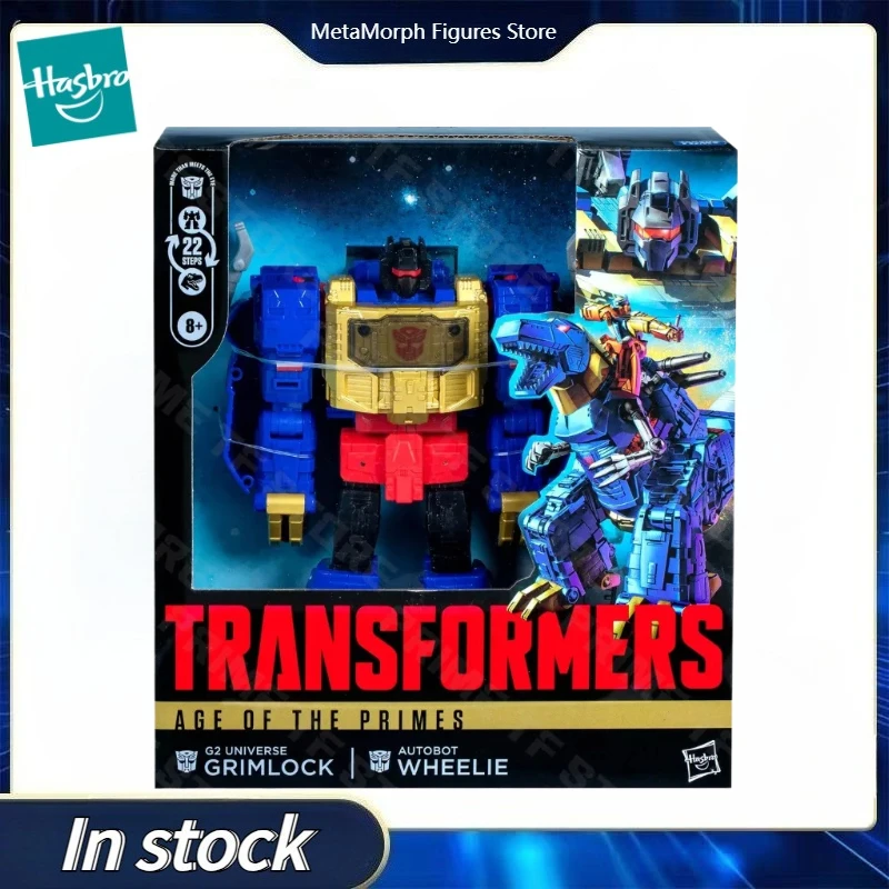 オリジナルハスブロ変身ジェネレーションズシリーズ G2 ユニバースグリムロックウィーリー L クラスアクションフィギュアおもちゃコレクションギフト