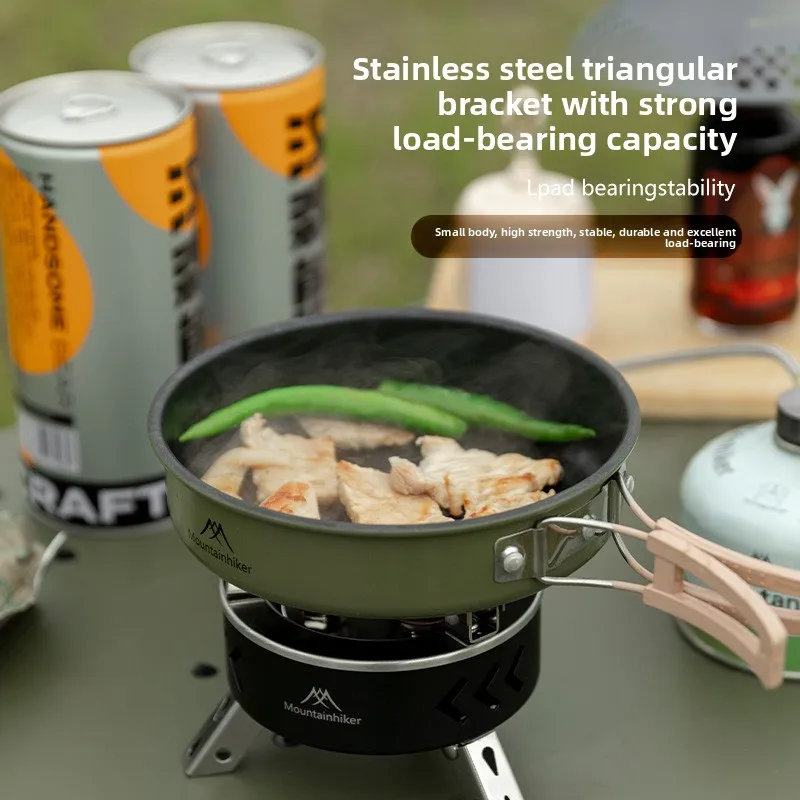 MOUNTAINHIKER تجهيزات المطابخ المحمولة فرن نزهة الشواء لوازم السياحة في الهواء الطلق الترفيه التخييم السياحية الموقد موقد غاز
