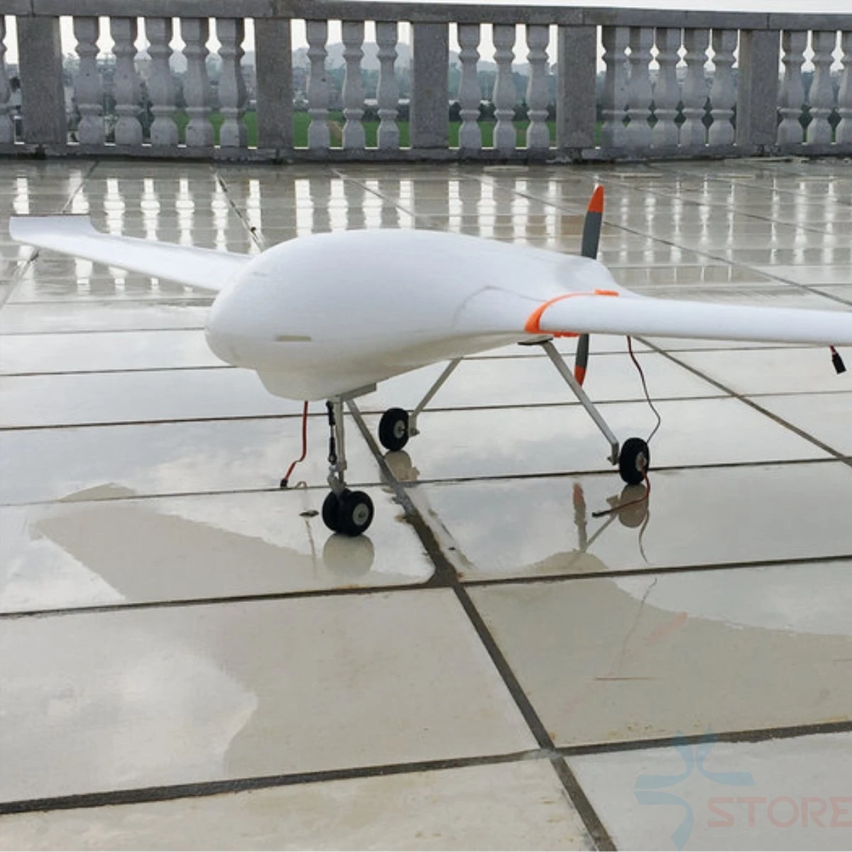 Train d'atterrissage rétractable en alliage d'aluminium, télécommande pour train de roulement pour pièces de rechange d'avion Skywalker x8 EPO