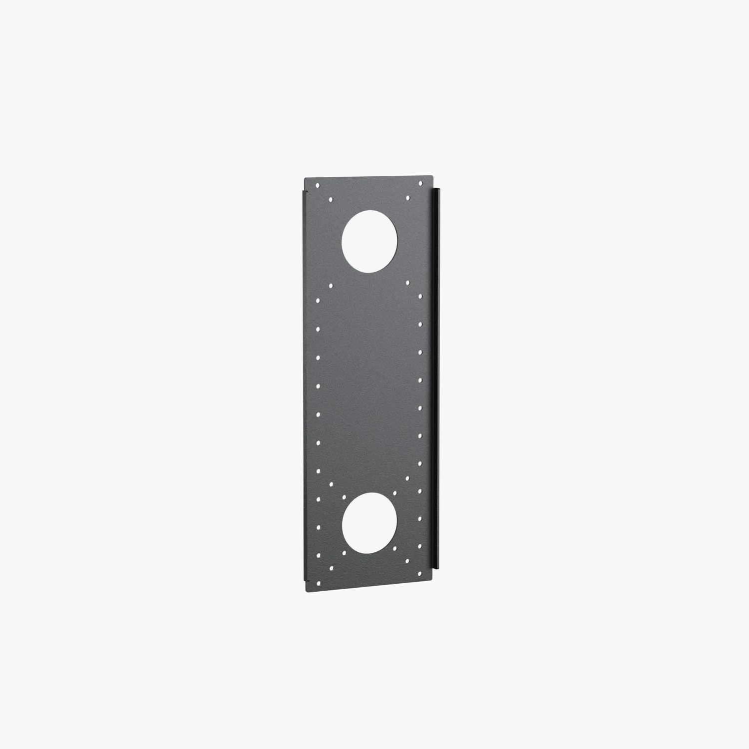 Adjust screen Up and Down or Left Right with monitor support by a borad through VESA holes height lower setting