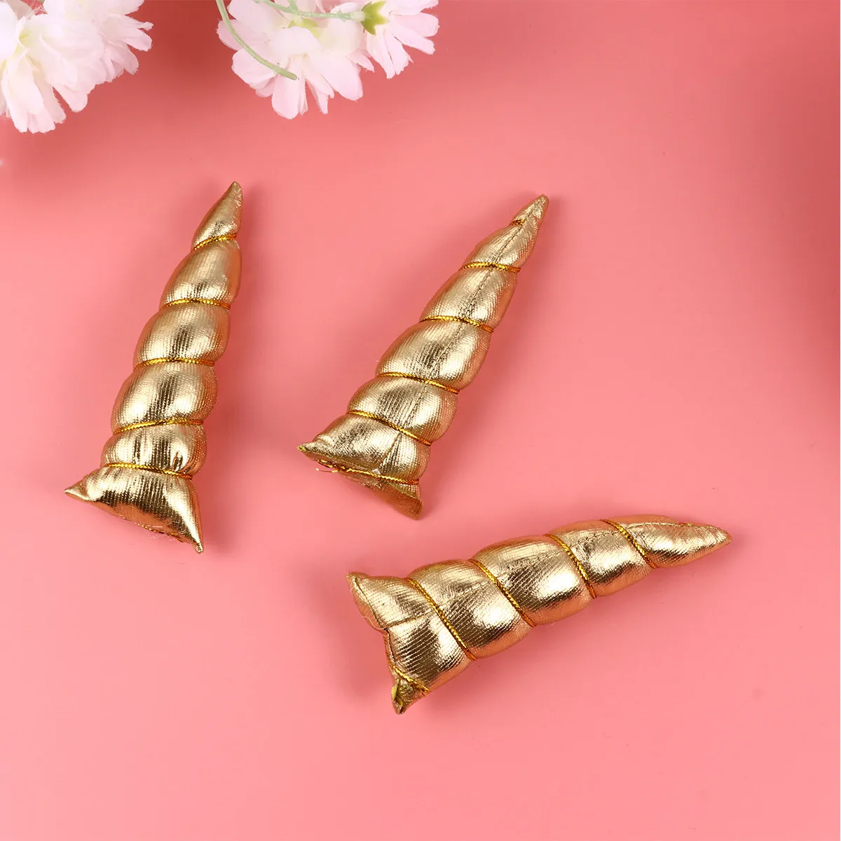 10Pcs Unicorn Headdress Headband Soft Skin-Friendly Elastic Hair Accessory for Birthday Dance Party Halloween Carnival Fun