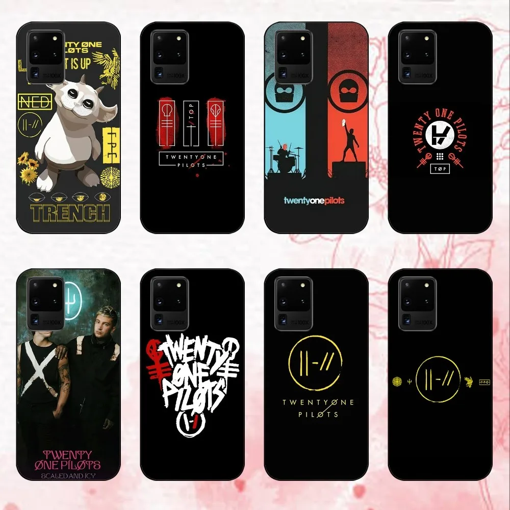 T-Twenty O-One P-Pilots Phone Case For Samsung Galaxy S24 30 21 23 FE Note 20 10 Lite Plus Ultra Shell