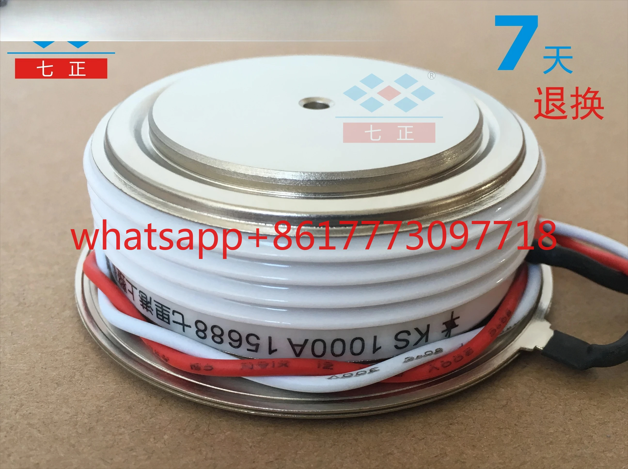 

KS1000A KS1000A1600V 3CTS-16 выпуклый тип, плоская пластина, двусторонняя, тиристорная, семипозитная