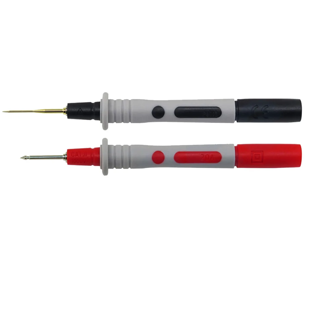 P8003 Electrical Multimeter Probe Set with Replaceable Gold Needles Compatible with Most Multimeters for Testing