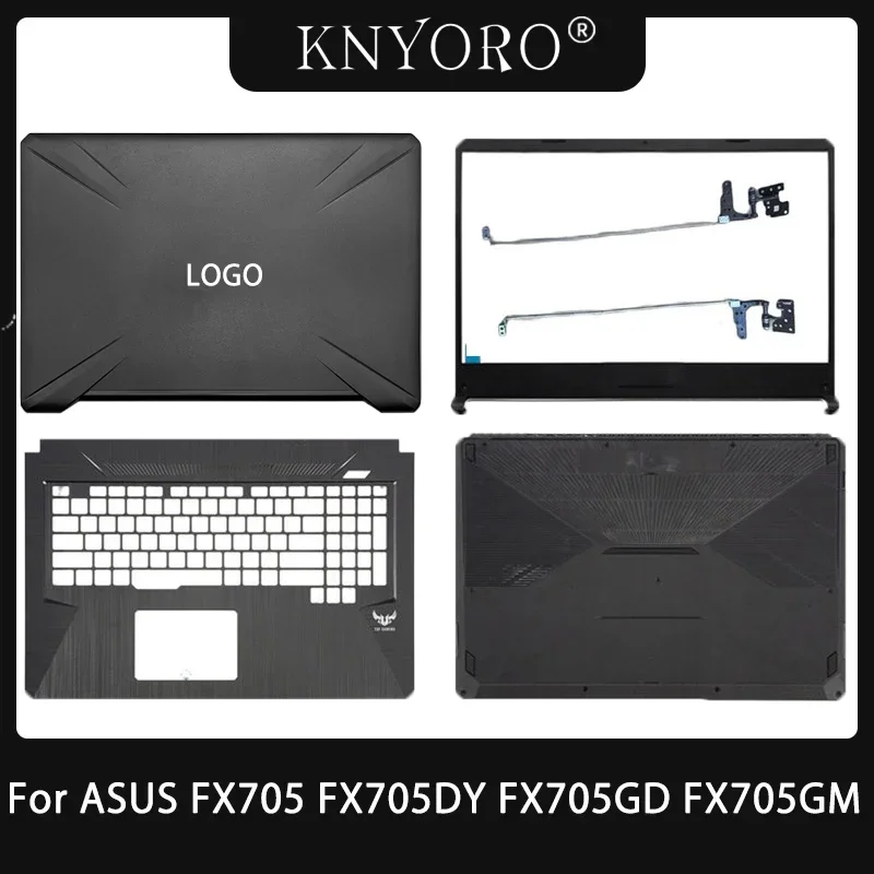 

New For ASUS TUF Gaming FX705 FX705DY FX705GD FX705GM Laptop LCD Back Cover Front Bezel Hinges Palmrest Upper Cover Bottom Case