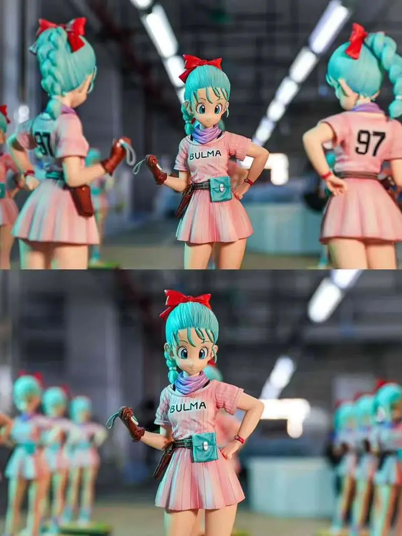 30cm Jt Studio Dragon Ball Anime Bulma Action Figures Childhood Series Pvc Statue Collection Model Doll Ornament Christmas Gift