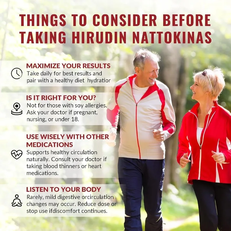 Nattokinase Capsules Contain Red Yeast Rice, Black Garlic, Selenium, Vitamin E - Blood Circulation, Immune Health Support