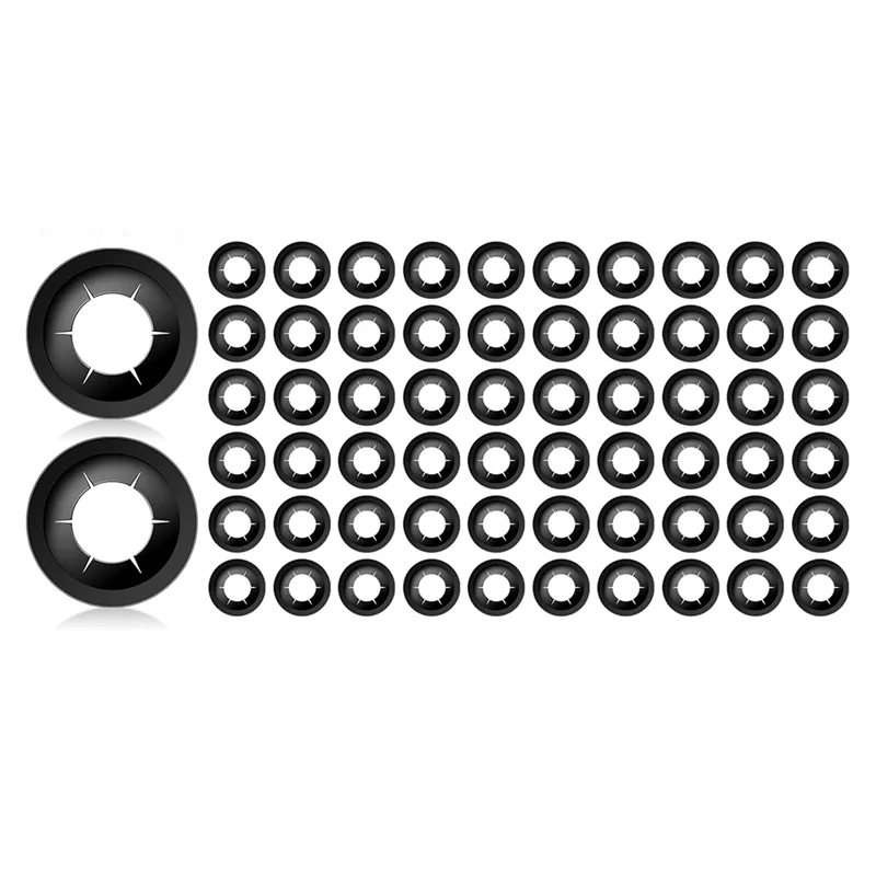 A67P-60 قطعة مفصل باب المرآب أكمام دوارة هادئة ، 11 مللي متر ID 80 مللي متر طول عمود دوار المكسرات تحمل جوانات للسيارات Rv المرآب #3