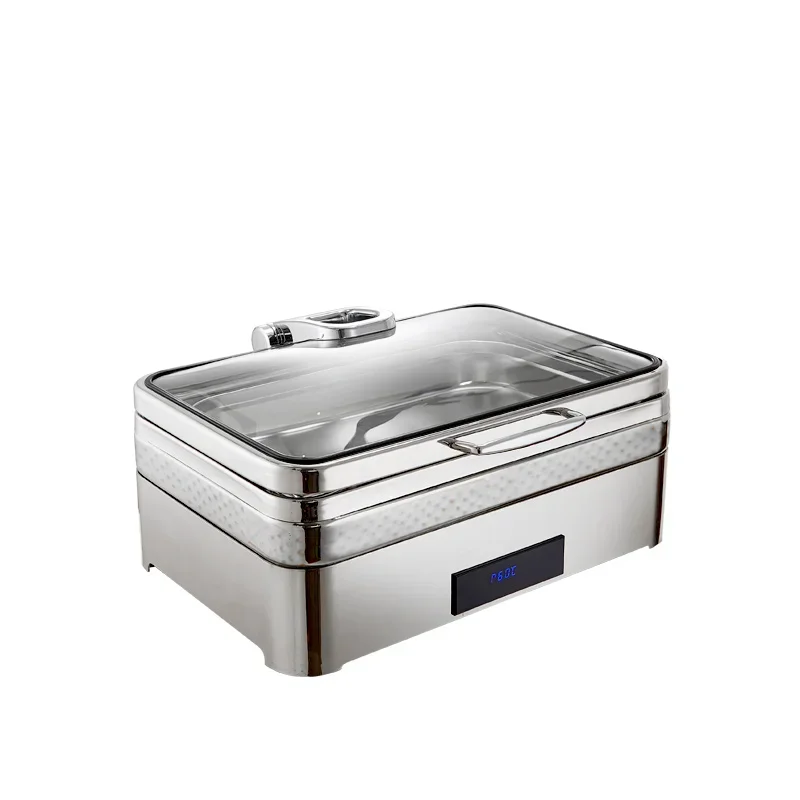 catering equipment round luxury chafing dishes buffet rose gold chafing dish food warmer buffet stoves for hotel in dubai