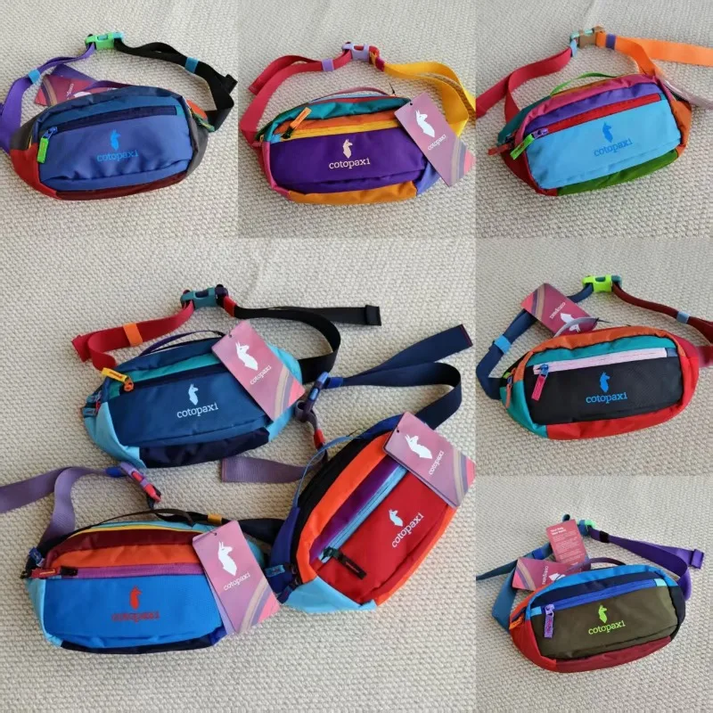 

2025 New Model Waist Bag - Waterproof 3L Outdoor Chest Bag - Large Capacity Dopamine Crossbody Bag