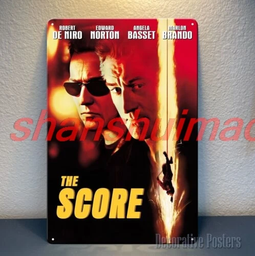The Score Robert Deniro Movie Metal Poster -Collectable Sign- 20x30cm, 8x12inch sign