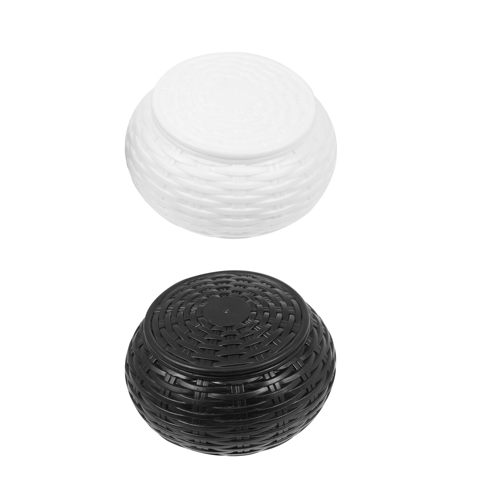 

Plastic Pieces Storage Can Lidded Chess Boxes For Simple Dustproof Chess Piece Holders Reversible Go Cases Beginner Go