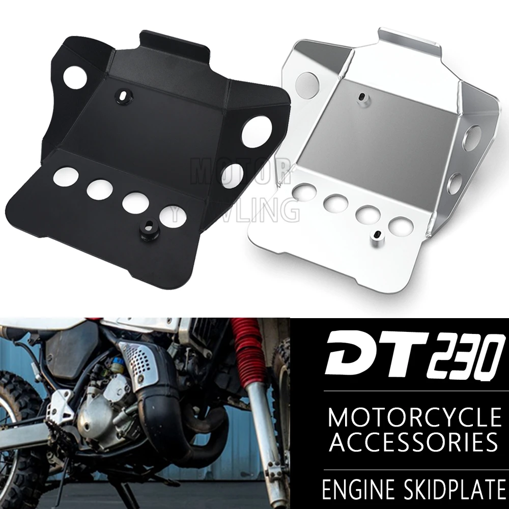 

Motorcycle Accessories Engine Skid Plate Guard Chassis Protection Cover FOR YAMAHA DT 230 DT230 LANZA 1997 1998 1999 2000 2001