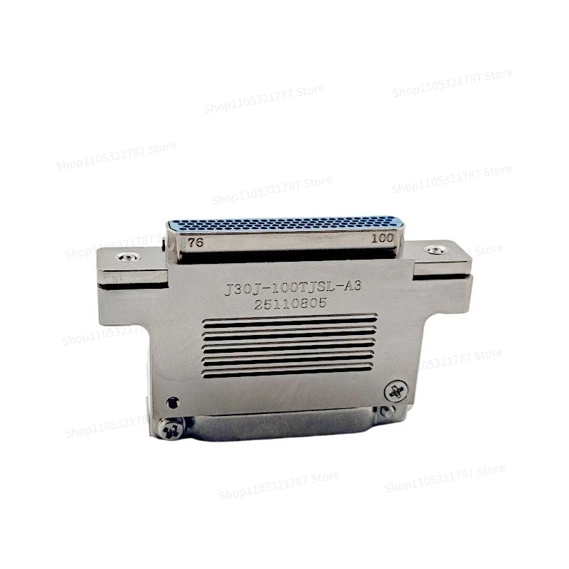 J30J-100TJSL-A3 Rectangular Connector 100 Pin with Tail Clamp J30J-100ZKSP Solder Male and Female