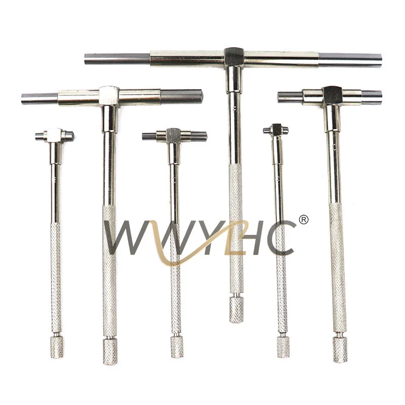 8‑150mm Adjustable Round Head Telescopic Bore Plug Gauge Fit for Inner Diameter Aperture Measuring Tools