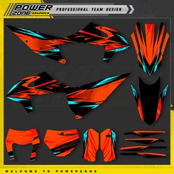 PowerZone For KTM EXC EXC-F 2020 2021 2022 2023 150 200 250 300 350 450 500 Graphics DECALS Stickers For 2019-2022 SX SXF