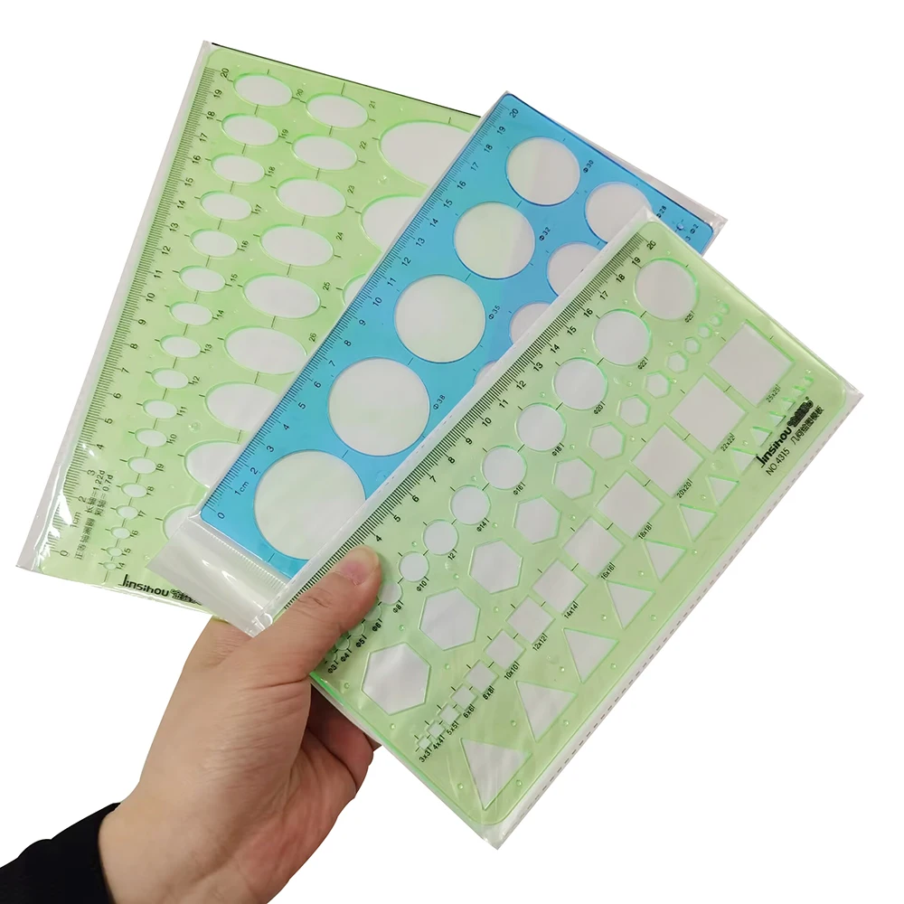 Office Stationery Drafting Supplies Million Flower Ruler Round Ruler Geometry Drawing Template Ruler Spirograph Geometric Ruler