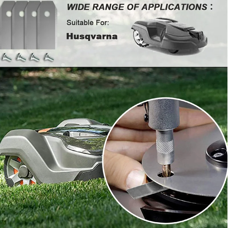 

18 сменных лезвий для роботов-газонокосилок Gardena, запасные части Briggs and Stratton, инструменты, детали для газонокосилок