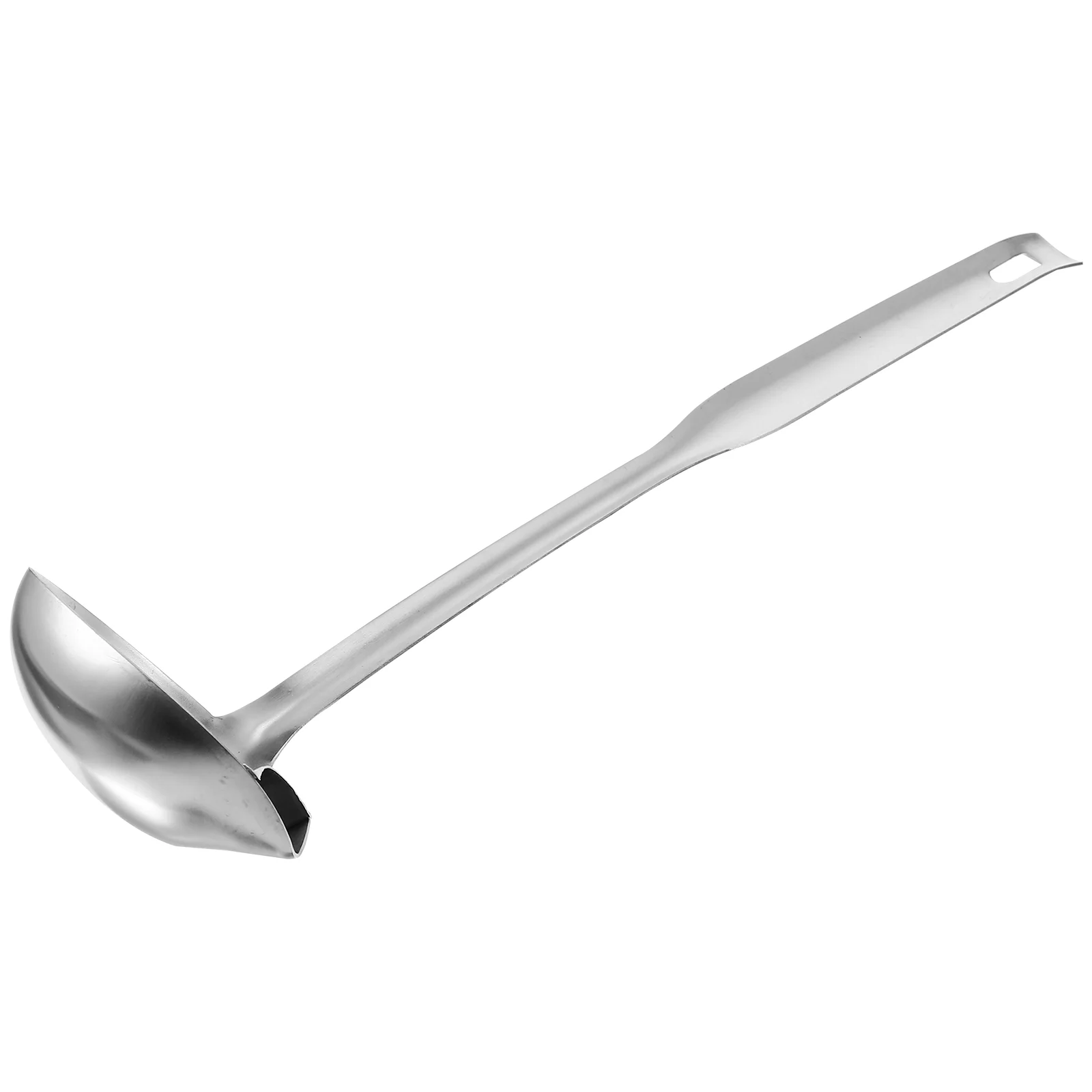 

Separate Grease Spoon Ladle Oil Filter Soup Spoons Gold Fryer Kitchen Colander Stainless Steel