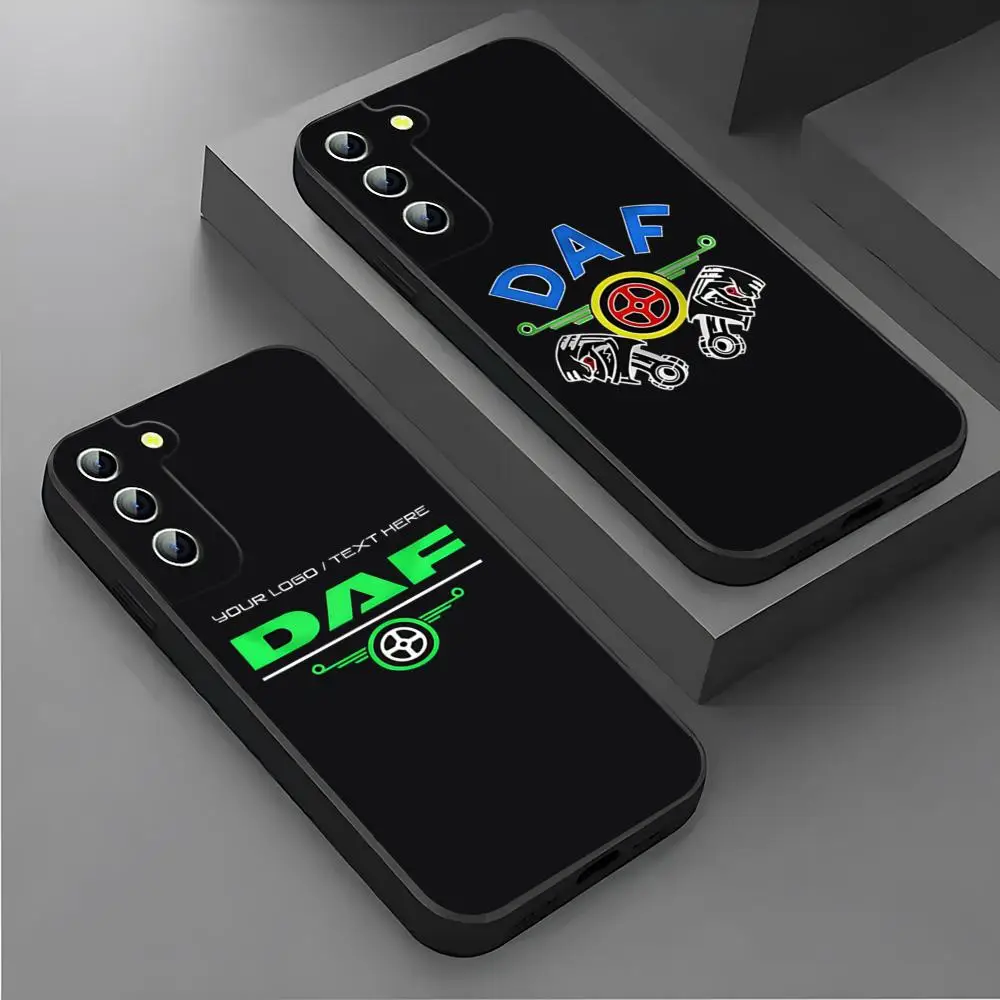 Supercar D-DAF Xf Truck Phone Case For Samsung S25 Ultra S22 S23 S20 24 Fe S21 Plus Galaxy A54 A34 A16 A53 A14 Back Cover