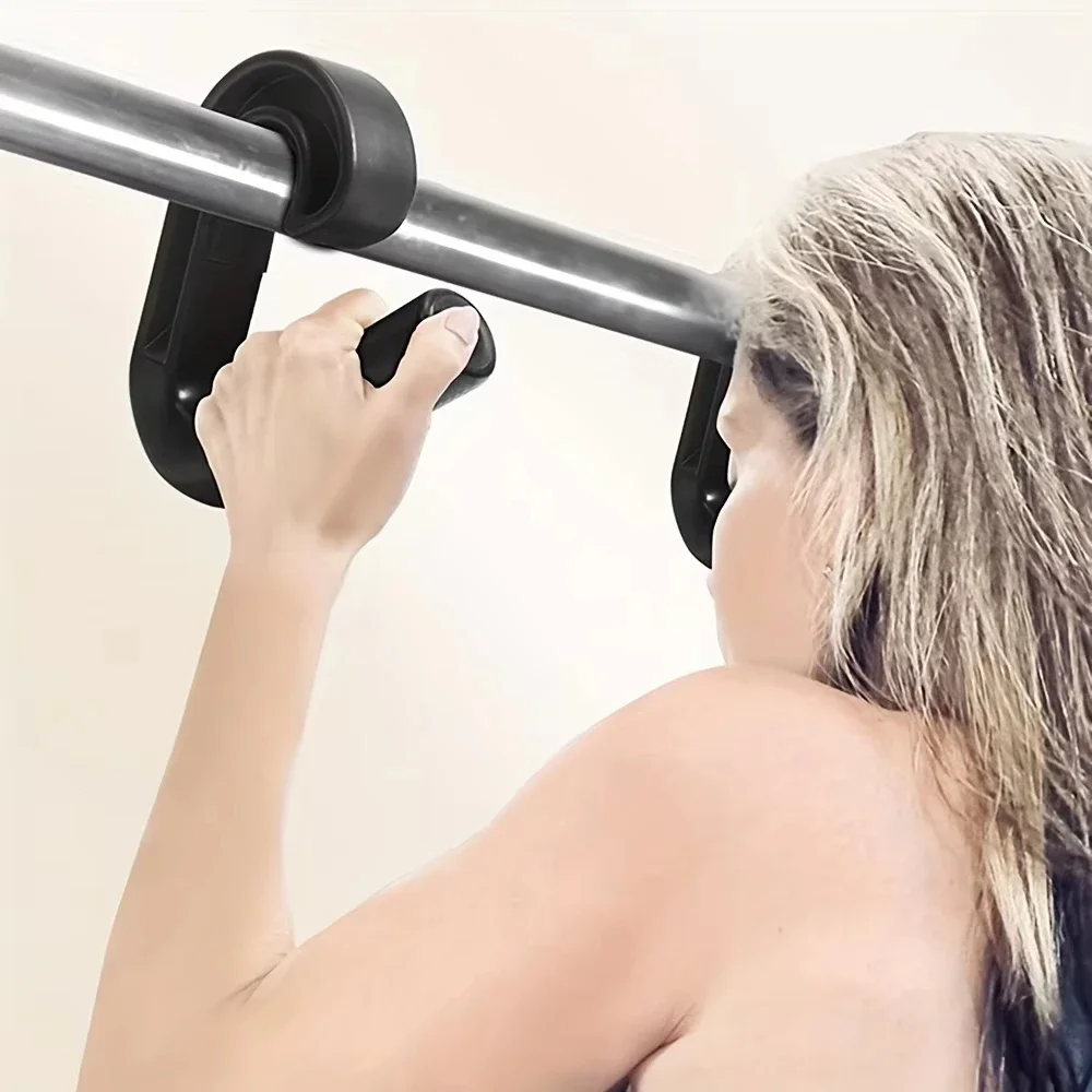 Neutral Grip Pull Up Handles Heavy Duty Multi Purpose For Deadlifts Ergonomic Gym Attachments Replacement Set